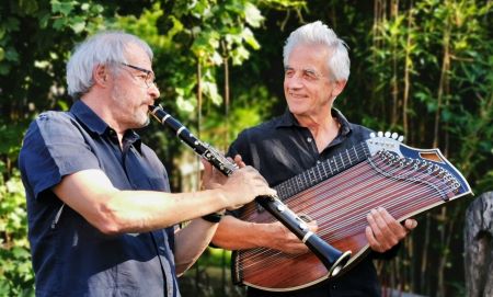 Jazz und Klezmer mit Klarinette und Zither am 19. Oktober um 20 Uhr in der "Alten Säge" in Ermengerst