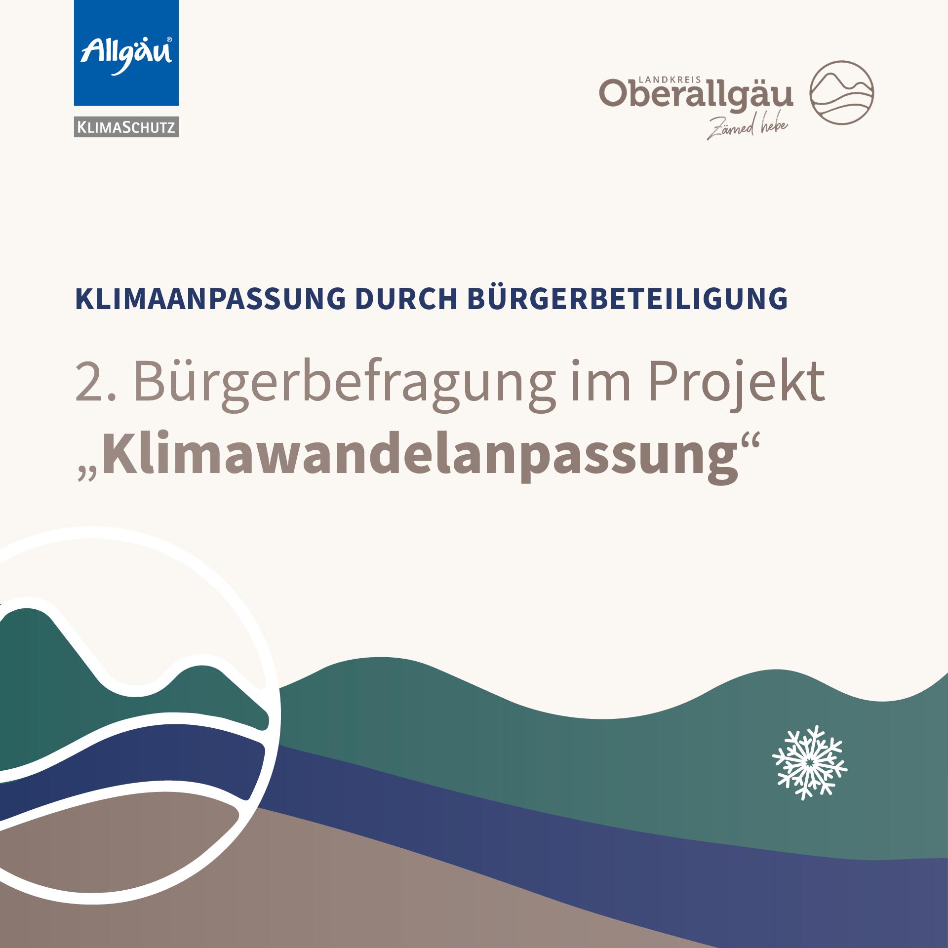 Klimawandel fordert das Oberallgäu heraus: Bürgerbeteiligung gefragt